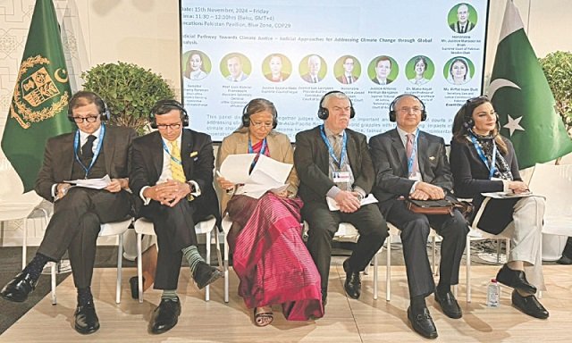 Judicial Coalition of Vulnerable Nations Calls for Climate Finance Accountability, Pak. at COP29