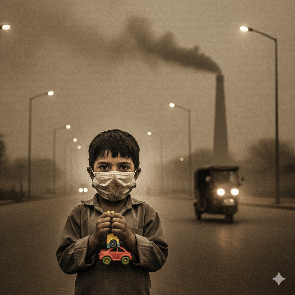 Suffocation Point: Who is Accountable for the Air Pakistan’s Children Breathe?